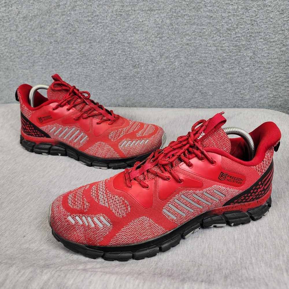 Freedom Industries Shoes Mens 10.5 XP1-RT Red Sneakers Running Trail Hiking Gym